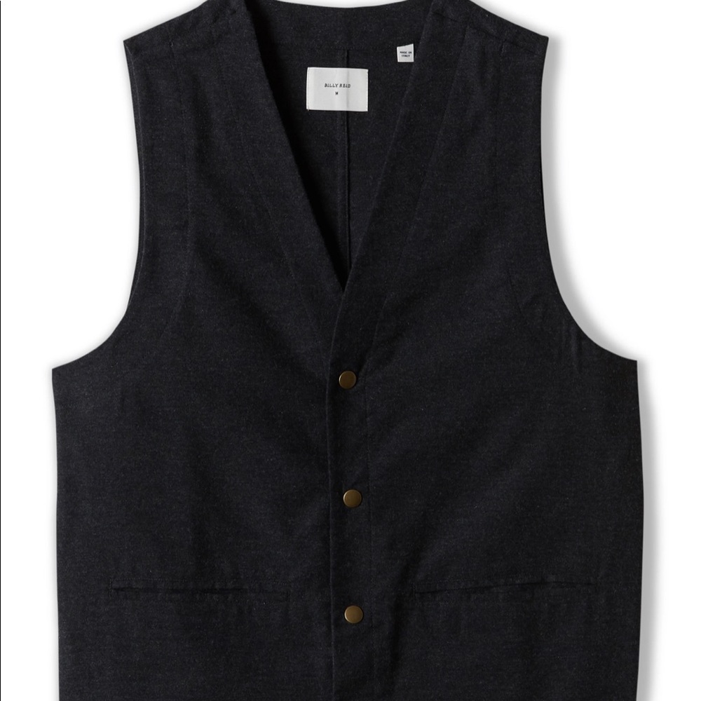 Billy Reid Cotton Cashmere Vest Size Small NWT